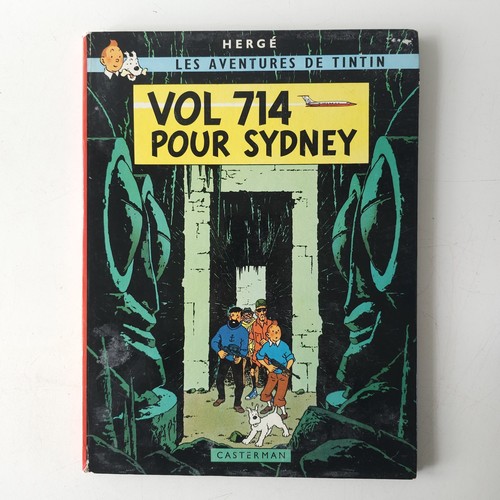 Vintage 1968 tintin vol - vintage,