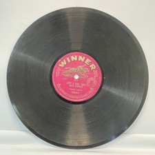 Winner Records Gerald Adams 78rpm Vintage Double Sided Edison Bell Works