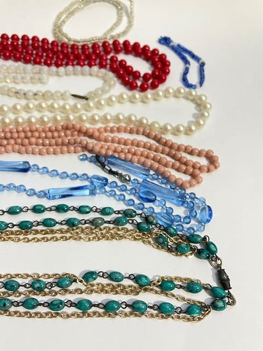 Vintage jewellery lot beaded - vintage,