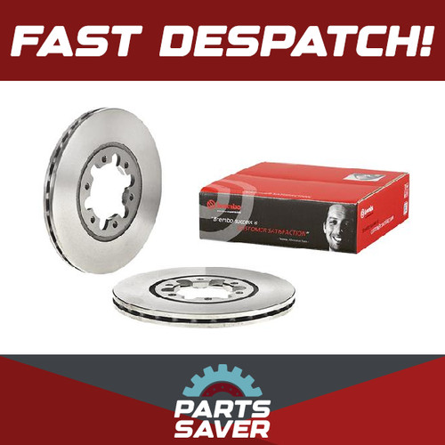 Brake discs pair vented - brake,