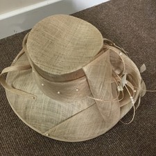 Champagne Colour Wedding Hat