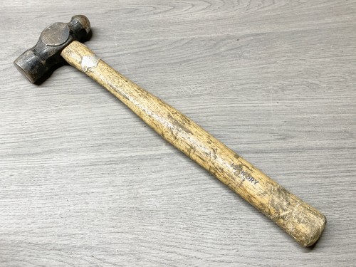 Vintage ball peen hammer - ball,