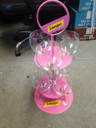 Schweppes pink gin tree - gin,