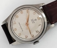 17 JEWELS RUBIES SWISS MADE TUDOR ROYAL WIND UP MEN'S VINTAGE WATCH .