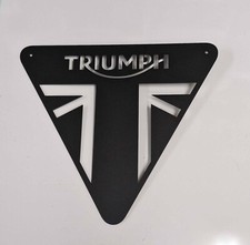 Replica Triumph Bike Metal Sign for the Home, Garage, Man Shed Biker Metal Art
