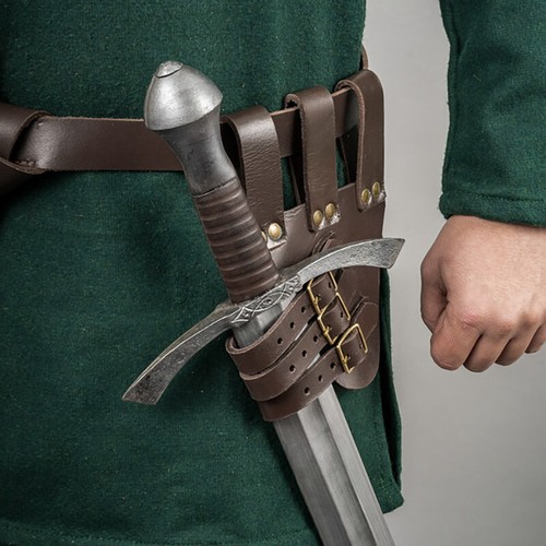 Medieval larp sword belt - larp,