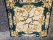 Jacqmar Vintage Scarf Green