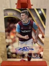 2015 Topps Premier League Gold Auto Autograph Card Aaron Cresswell West Ham 