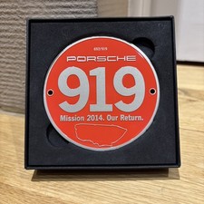 Porsche vintage grill badge - badge,