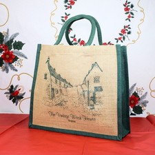 Jute Shopping Bag - Branded -