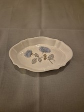 Wedgwood Bone China Ice Rose Trinket Dish In Excellent Condition