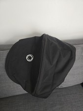 Bugaboo Cameleon Black Extandable Sun Canopy Hood Fits Cam 1 , 2 & 3 3 +