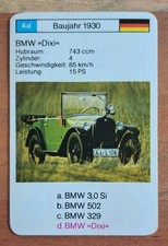 BMW Dixi - 1930 - 4d - Single