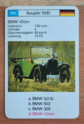 Bmw dixi 1930 4d - 1930,
