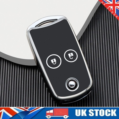 Button flip key fob cover - key,