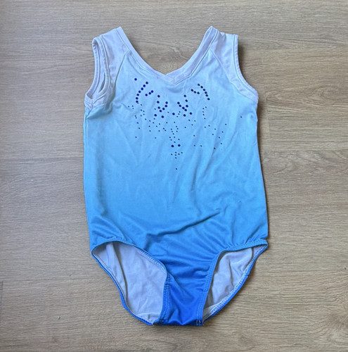 Girls blue white ombre - blue,