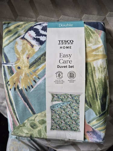 Tesco tropical birds duvet - tesco,