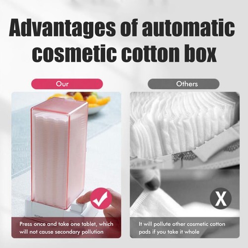 Cotton pad dispenser - cotton,