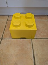 Large Yellow LEGO Storage Box