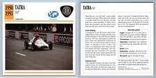 Tatra - T607 - 1950-51 Competition - Classic Cars Collectors Club Card