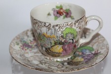 VINTAGE NELSON WARE CRINOLINE LADY CUP & SAUCER