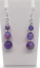 PURPLE/BLUE SUGILITE BEADED