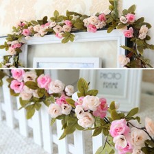 7ft shabby chic pink rose - chic,