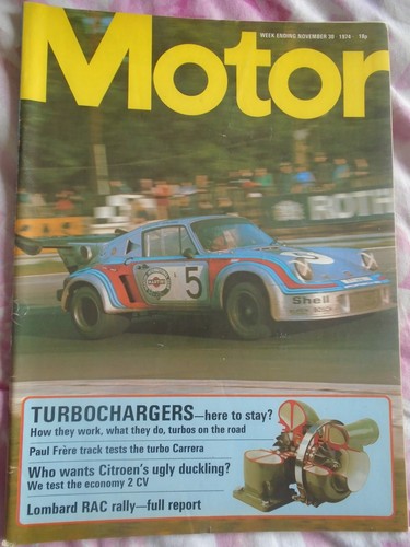Motor nov 1974 citroen - 30,