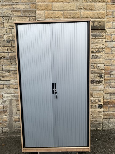 Large tambour cupboards - large, filing