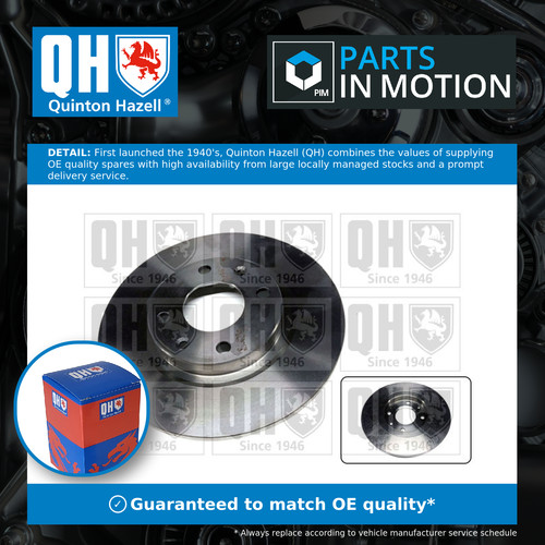 Brake discs pair - pair, fits