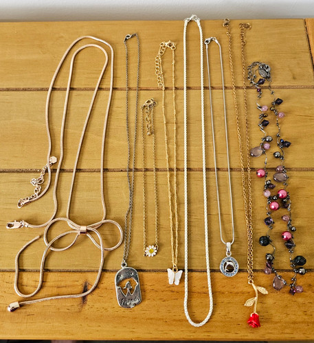 8pc mixed necklace bundle - mixed,