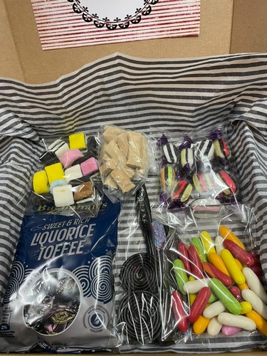 Liquorice box packaged a - in,