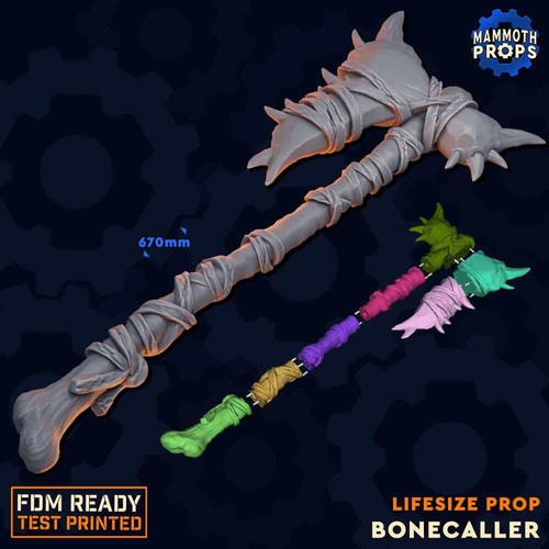 Bonecaller axe prop d - prop, d&d