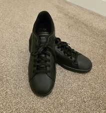 Mens Lonsdale Black Trainers