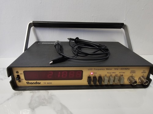 Thandar tf600 frequency meter - thandar,