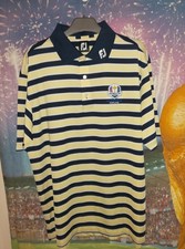 FJ Footjoy Golf Ryder Cup 2014 Polo Shirt LARGE