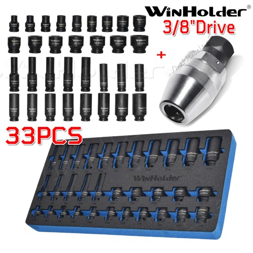 33pc drive impact socket - 3/8,