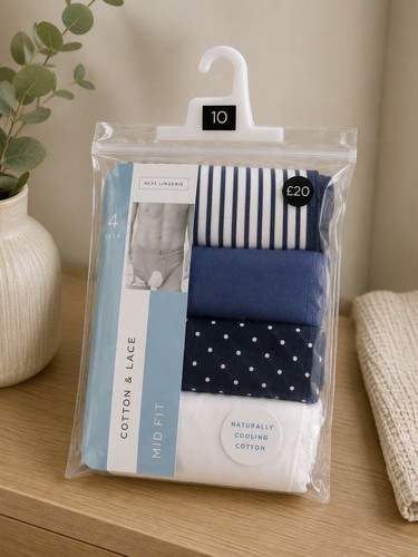 Next navy stripe midi cotton - midi,