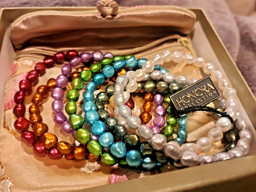 Honora pearl stretch bracelets - honora,