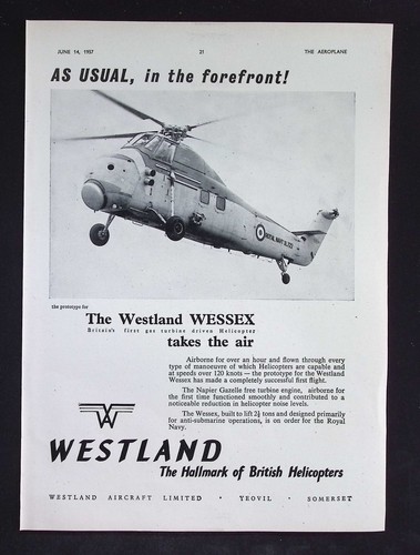 Original 1957 advert - original,
