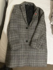 Long tweed wool Coat Boys 12