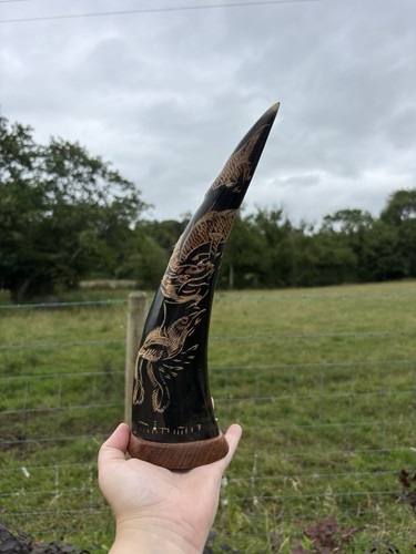 Vintage hand carved water - hand,