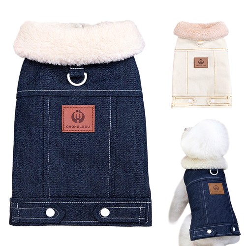 Warm fleece dog coat - coat, windproof