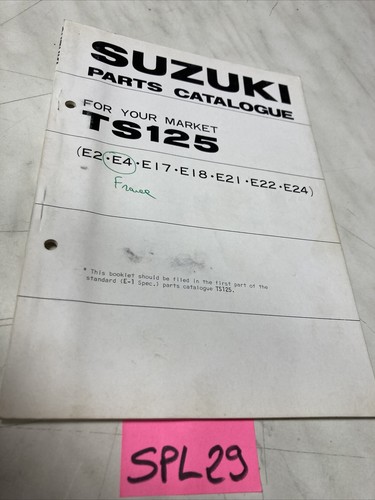 Suzuki ts125 1975 - 1975, additive
