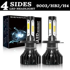 H4 LED Motorcycle Headlight Bulb 100W Hi/Low Beam For Honda CBF 125M 500 SH 300