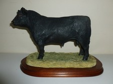 Border Fine Arts: "ABERDEEN ANGUS BULL"  Jack Crewdson  NEW/BOX/CERT