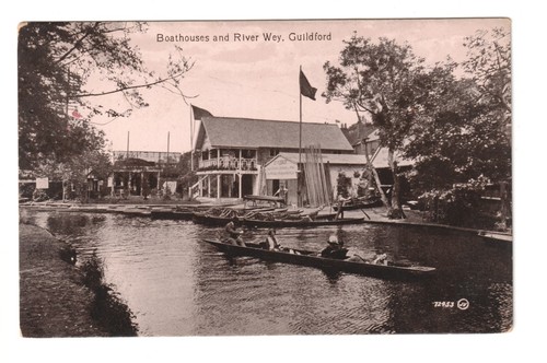 Guildford boathouses and - guildford,