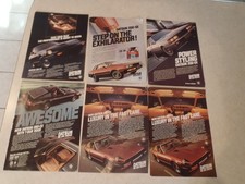 Vintage Datsun Print Ad Lot of