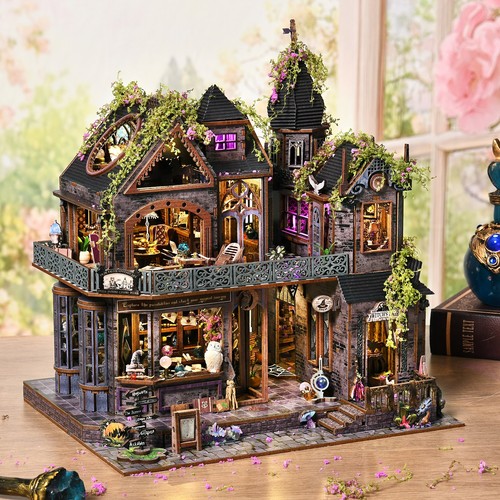 Diy magic witch castle - diy,