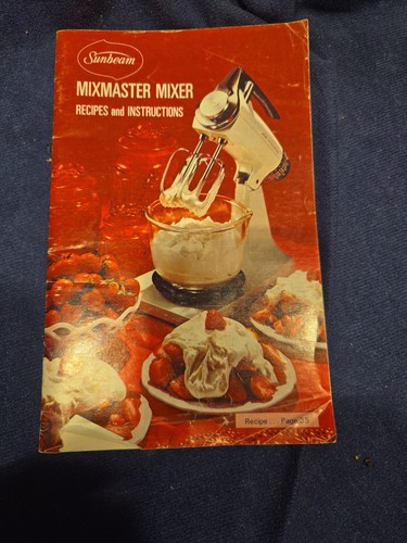 1972 sunbeam mixmaster mixer - sunbeam,
